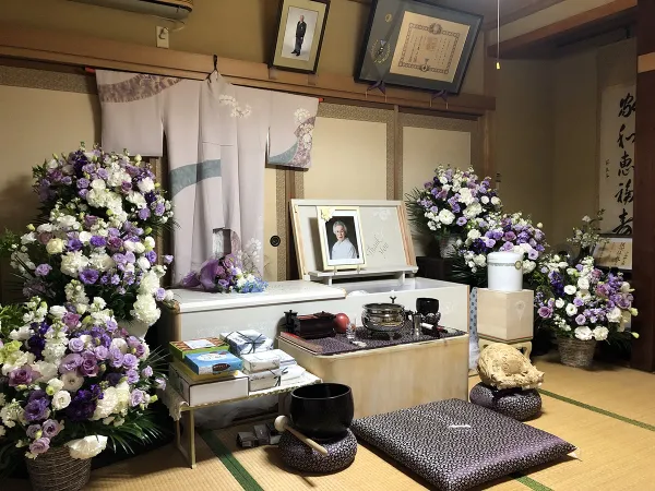 東京都世田谷区での自宅葬